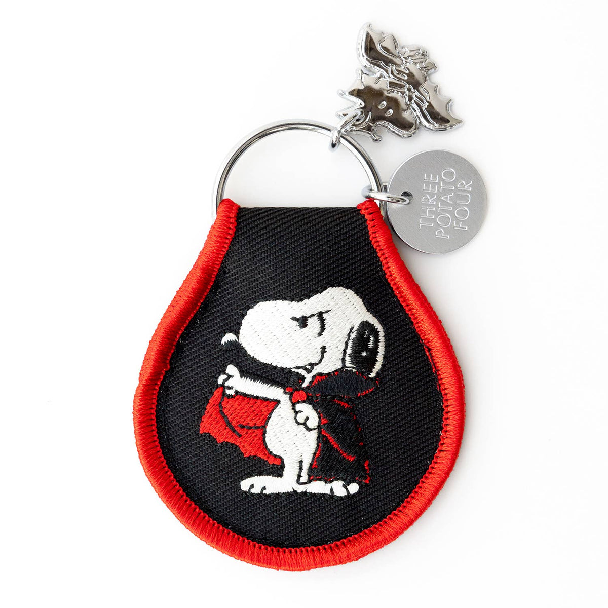 Snoopy Dracula Patch Keychain