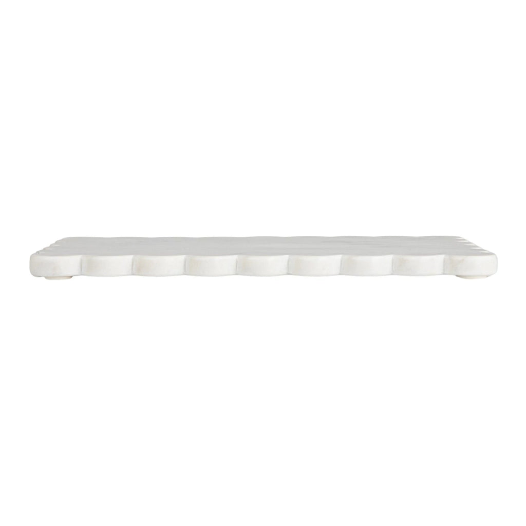 Marble CheeseBoard w Scalloped Edge image 1
