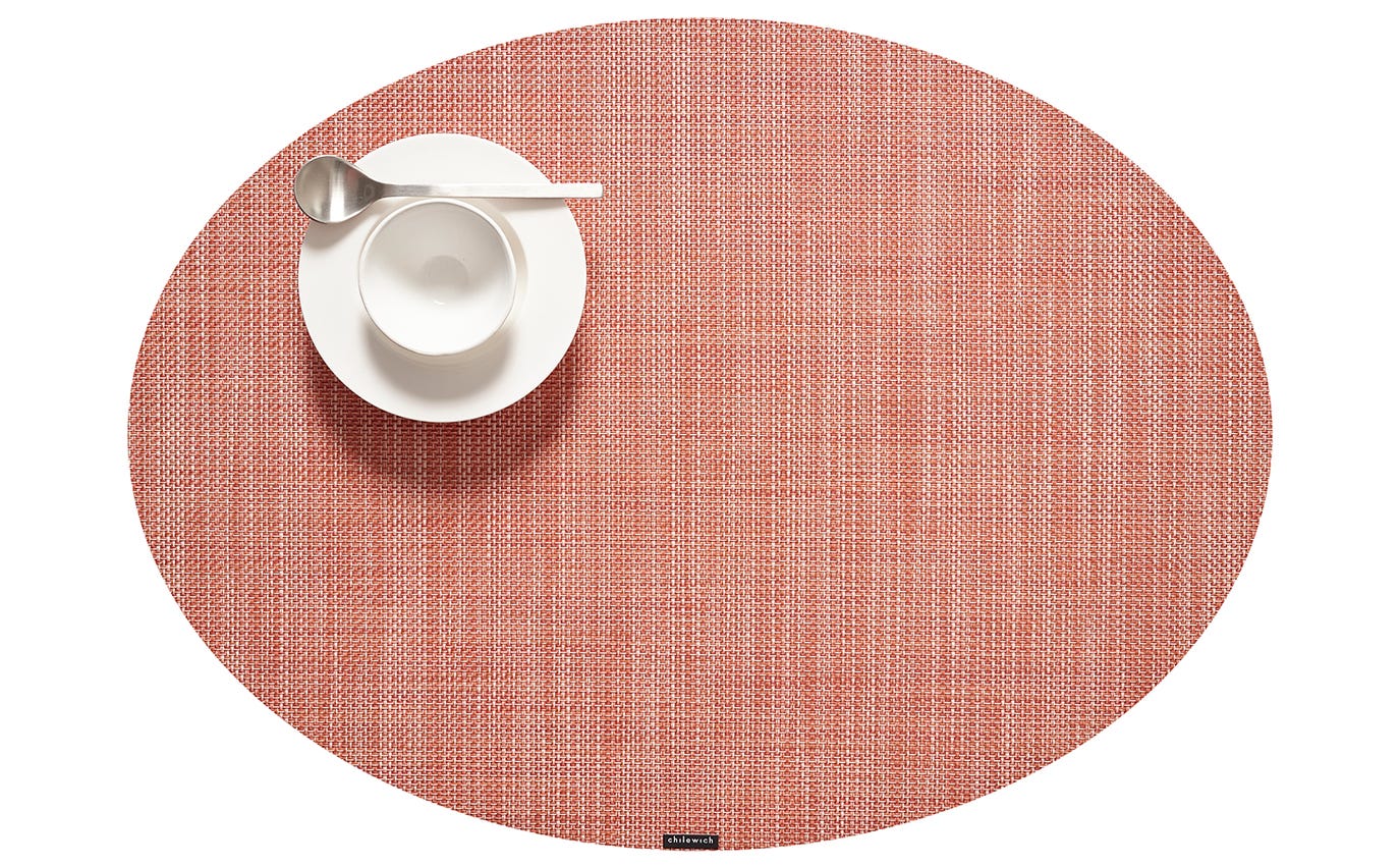 Mini Basketweave Oval Placemat image 5