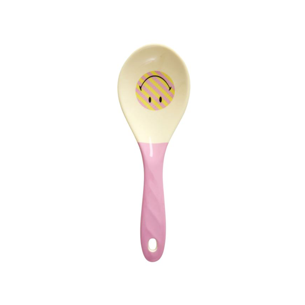 Melamine Salad Spoon - Smiley image 1