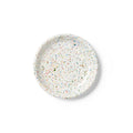Rainbow Falls Coupe Salad Plate - White