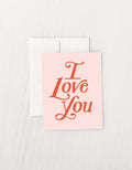 Paperback  I Love You Card image 0