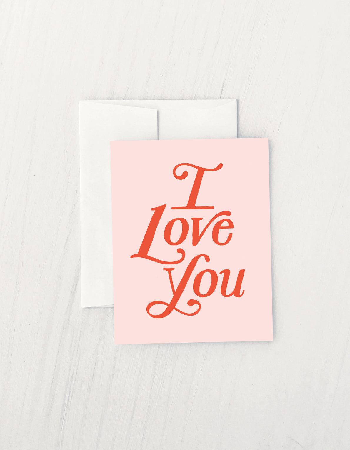 Paperback  I Love You Card image 0