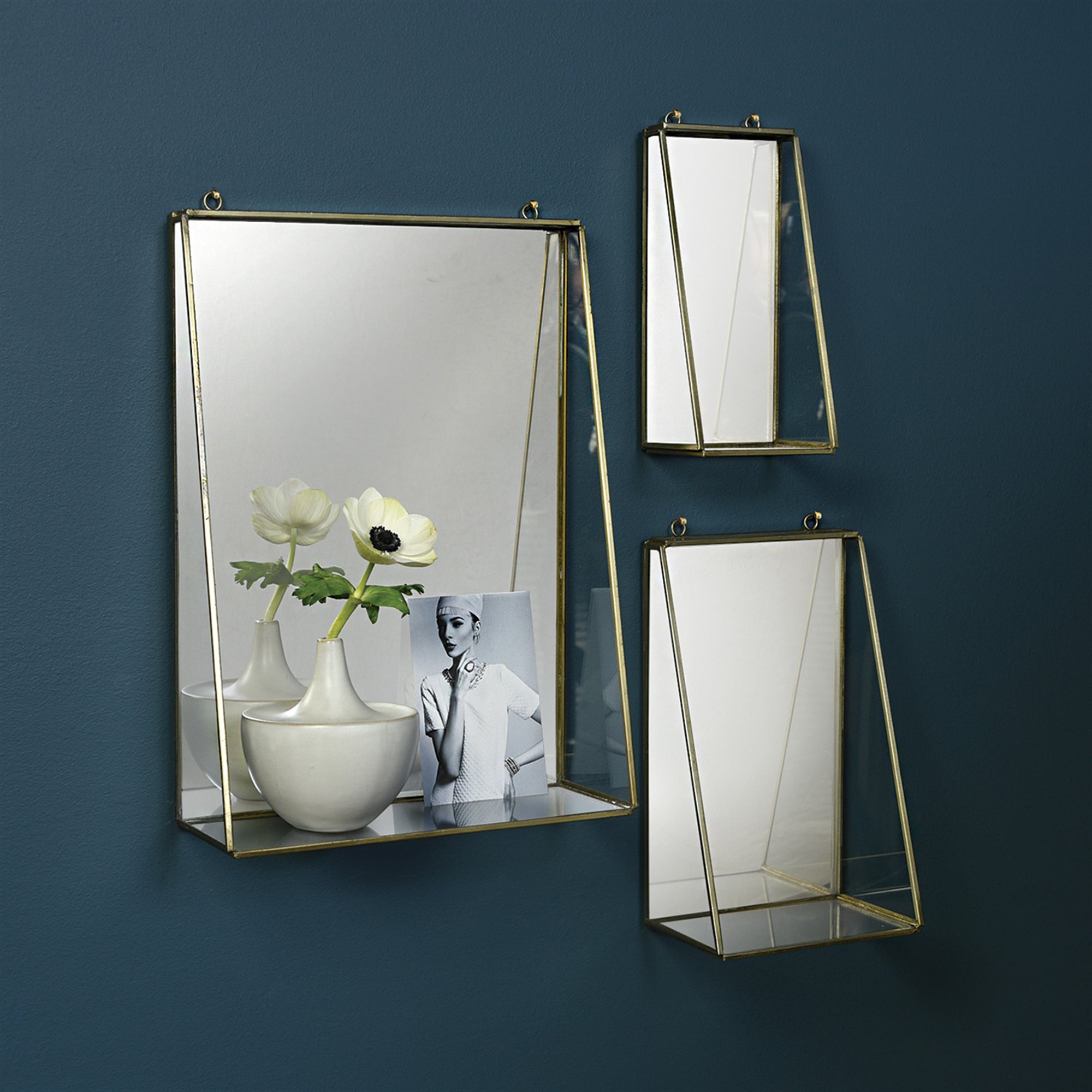 Monroe Mirror with Shelf image 1
