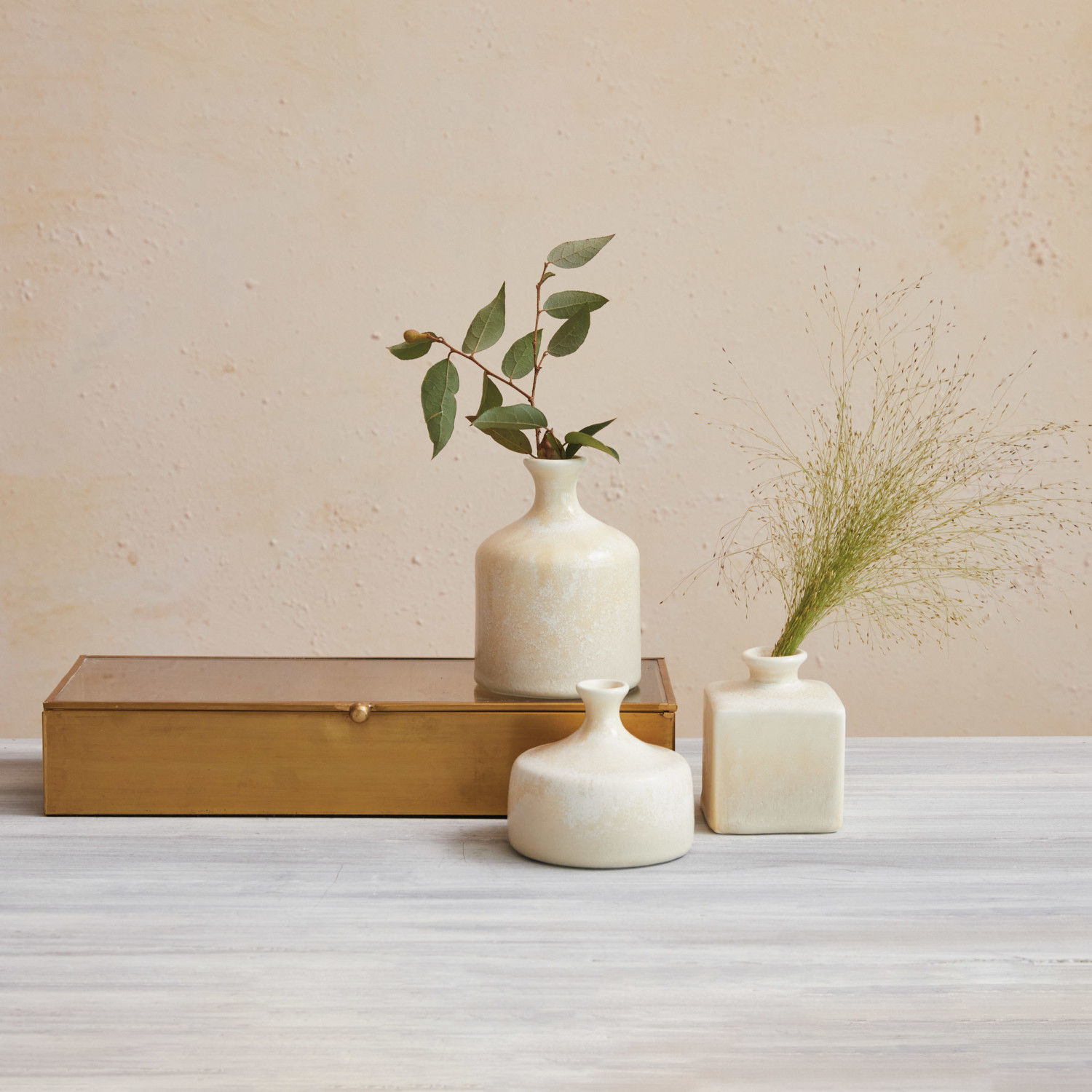 Stoneware Vases - Set of 3 image 1