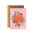 Blooming Heart Valentine Card image 0