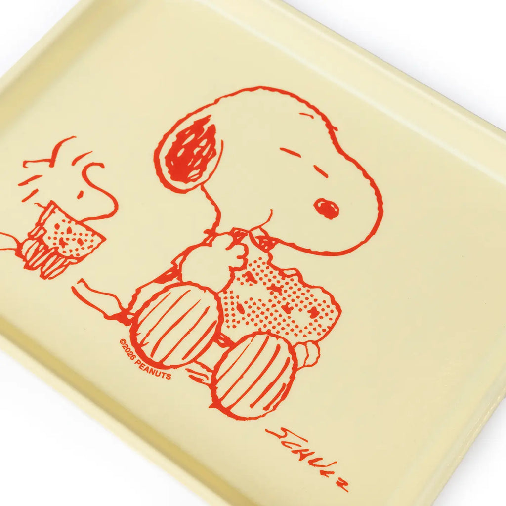 Peanuts Tray - Snoopy & Woodstock Watermelon image 1