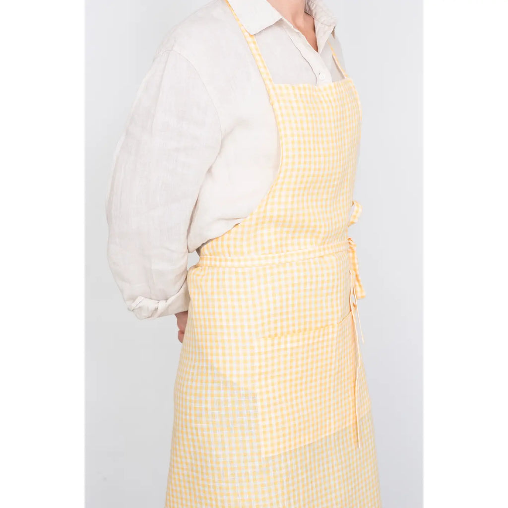 Linen Full Apron Keily image 1