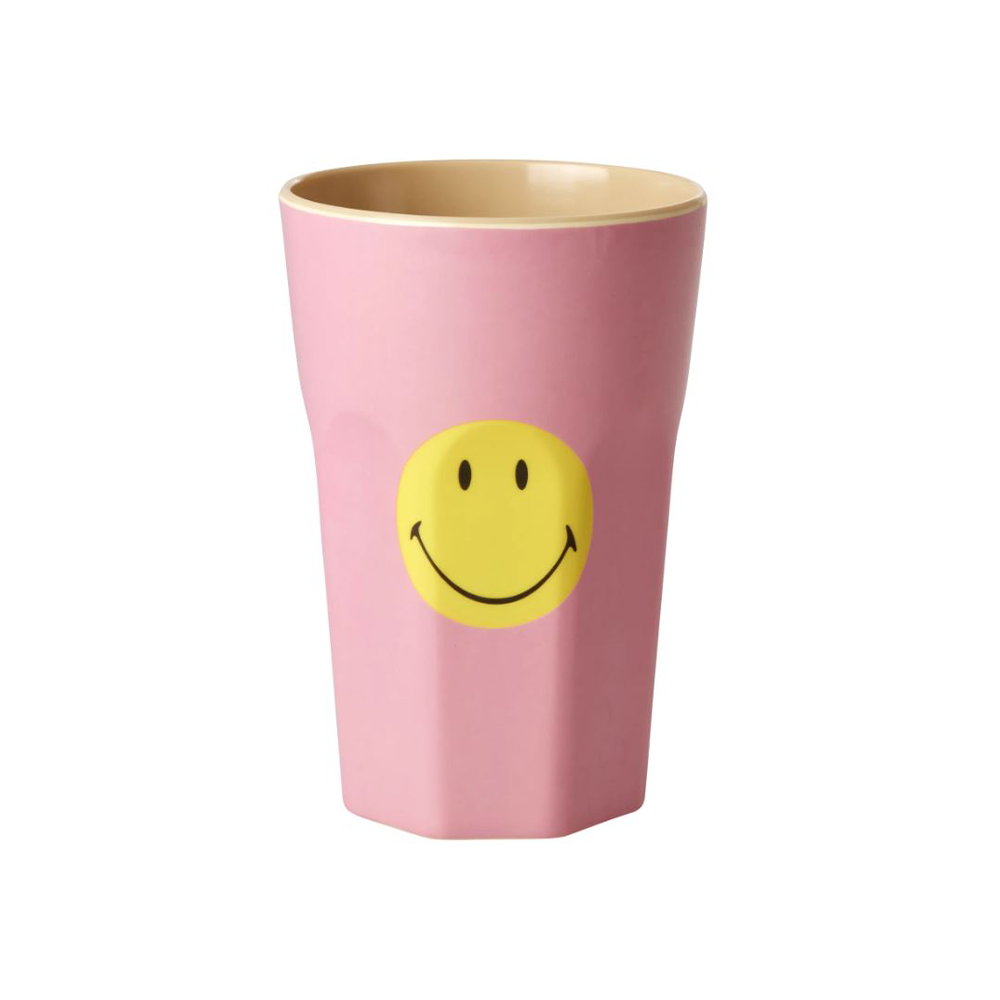Tall Melamine Cup - Smiley image 1
