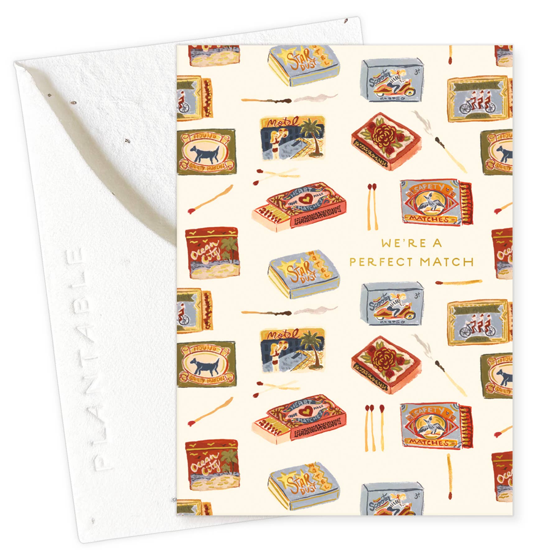 Matchbooks Sprout - Anniversary Mini Greet