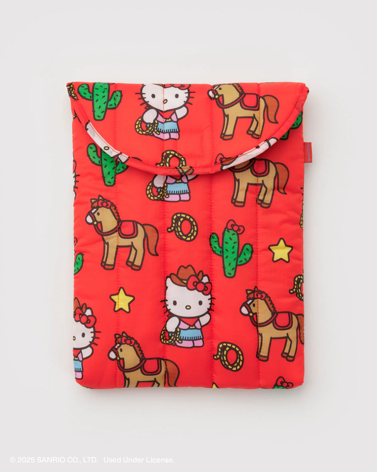 Puffy Laptop Sleeve - Hello Kitty Western image 0