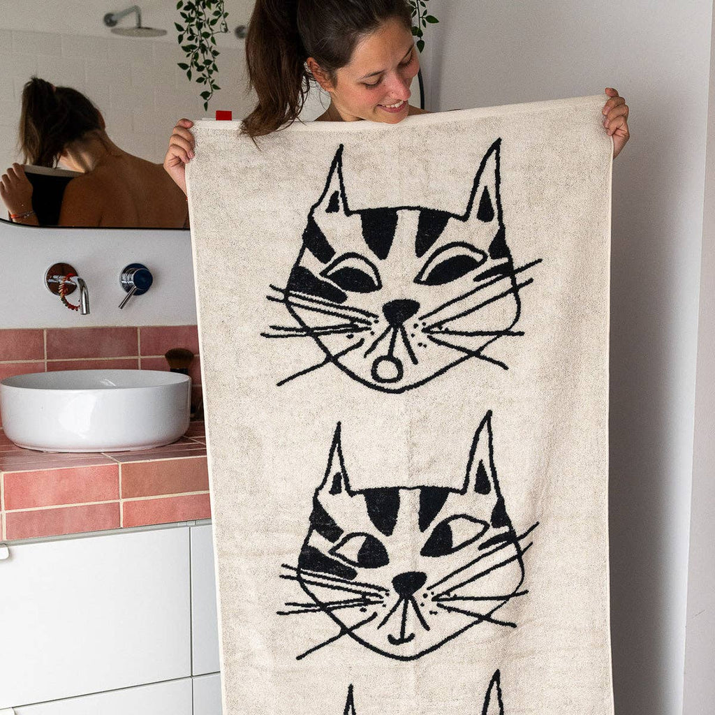 Bath Towel - Kitty