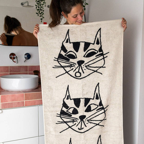Bath Towel - Kitty