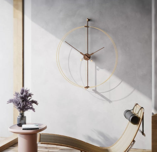 Barcelona Premium Gold Wall Clock by NOMON image 1