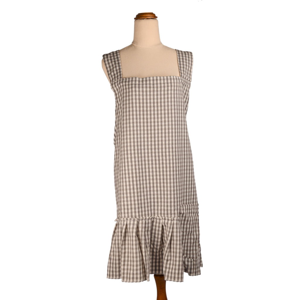 Gingham Pinafore Apron image 0