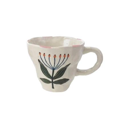 Hand-Painted Stoneware Mug image 2