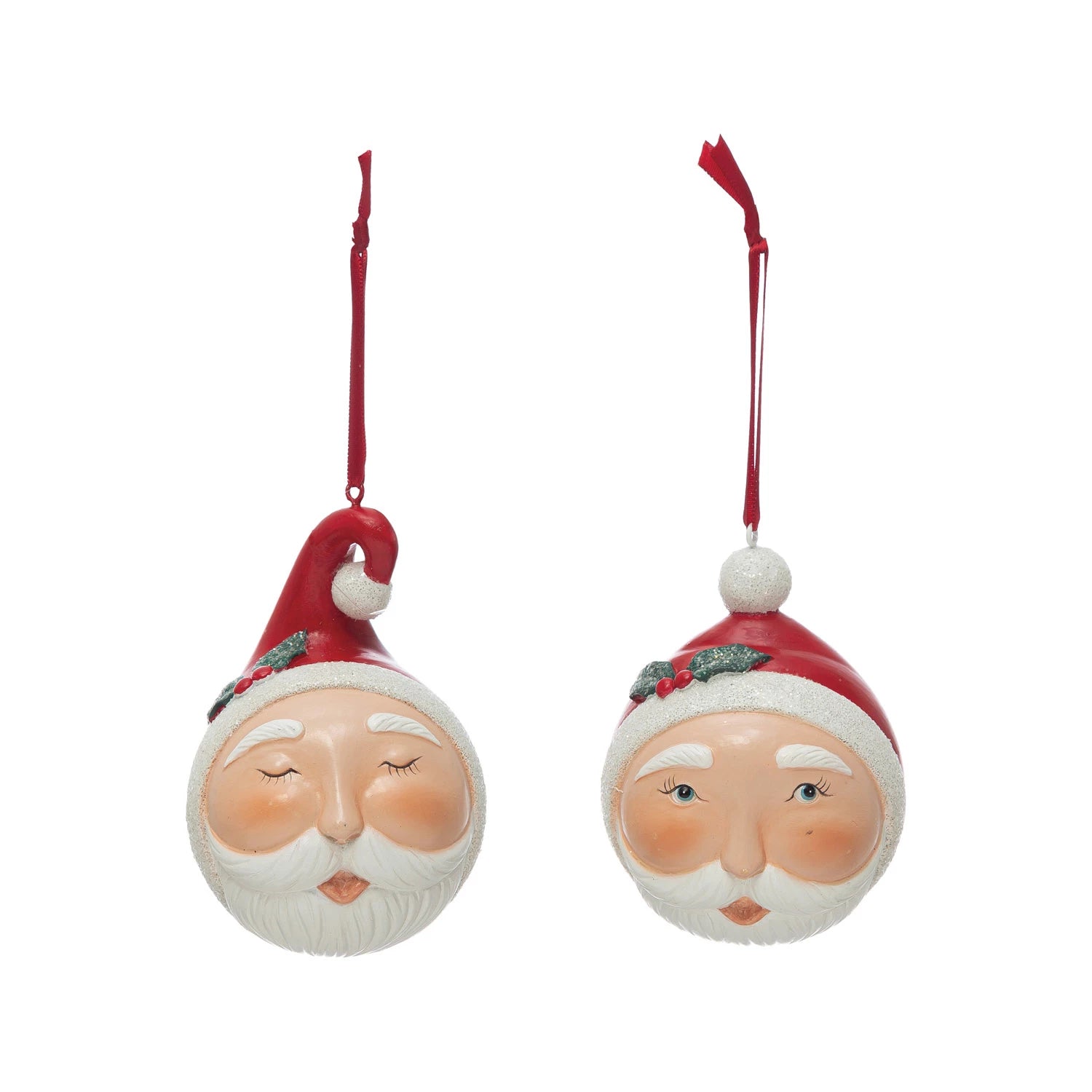 Santa Head Ornament image 1