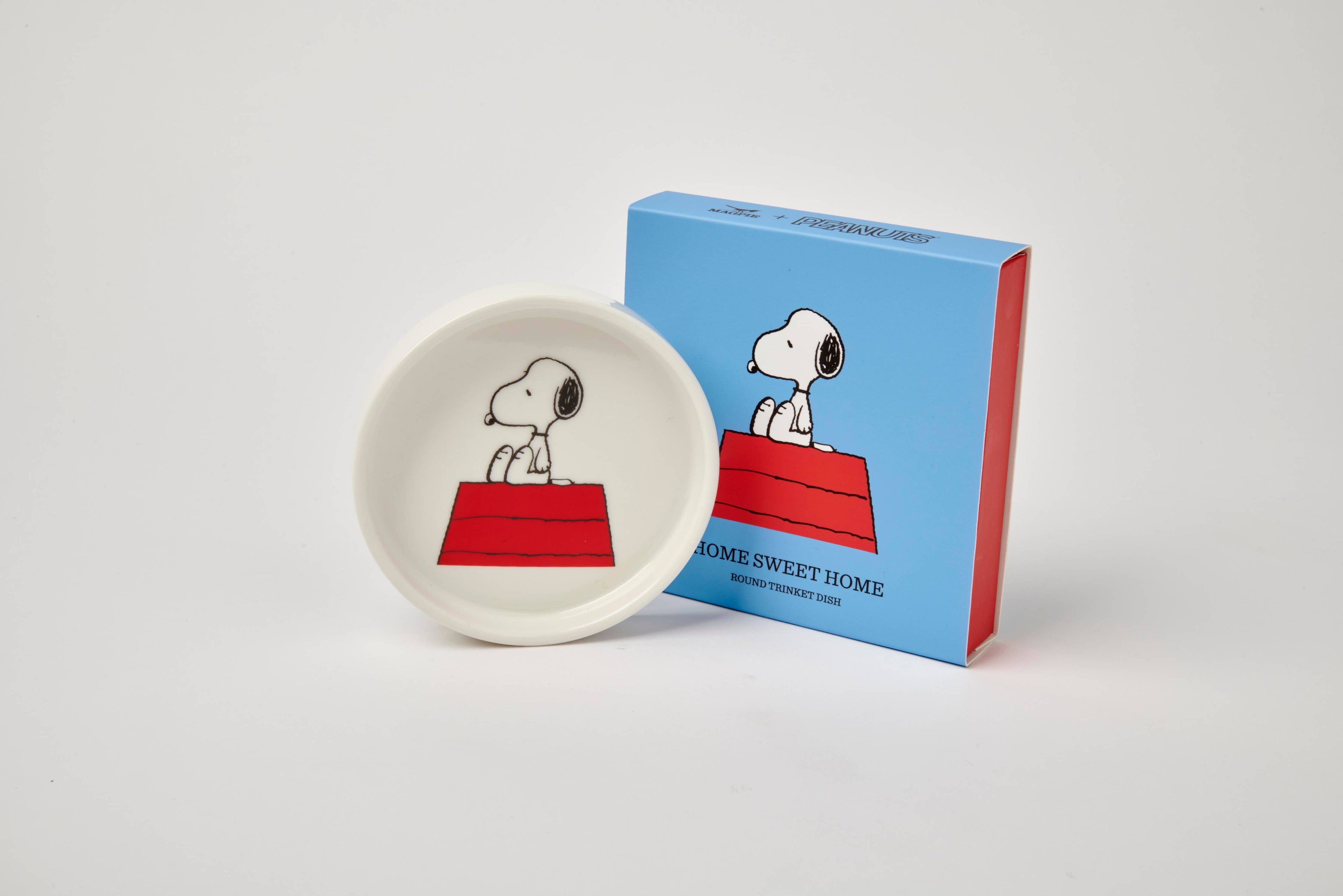 Peanuts Round Trinket Dish - Home Sweet Home