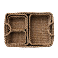 Hand-Woven Seagrass Basket image 0