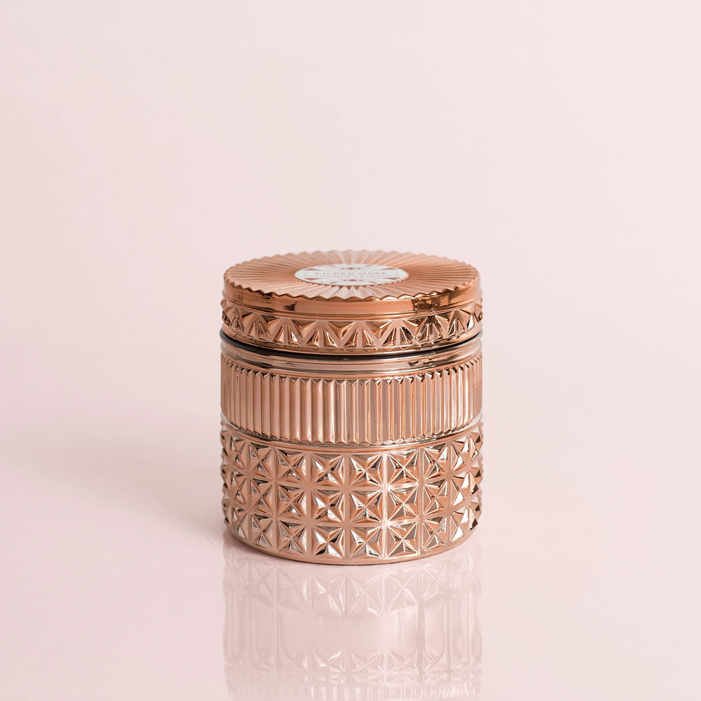 Gilded Faceted Jar image 0