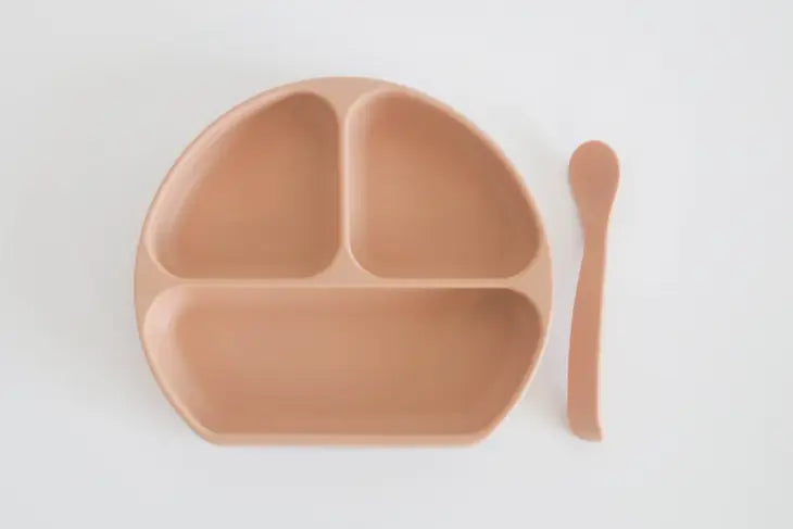 Silicone Suction Plate With Lid & Spoon image 5
