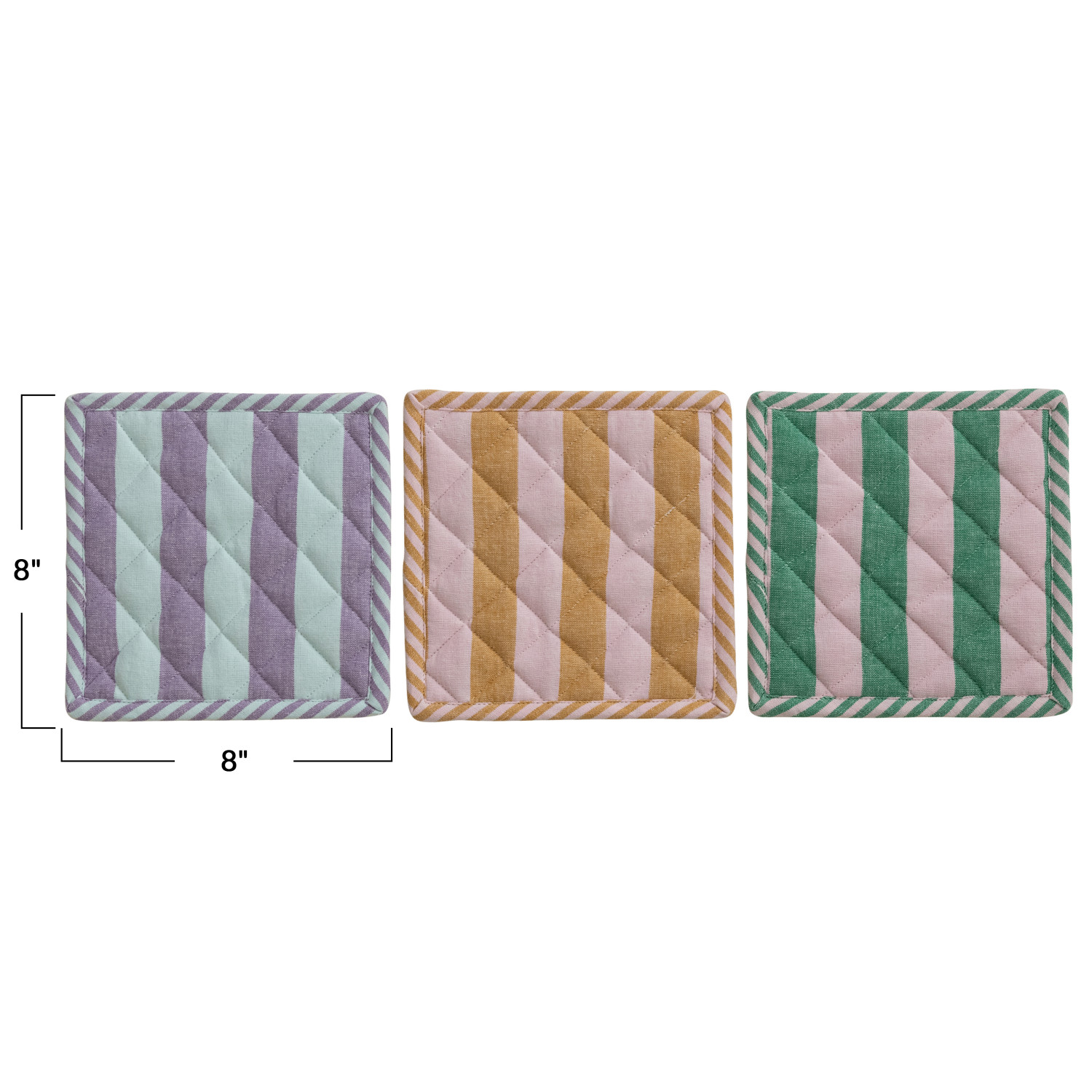Woven Cotton Striped Pot Holder image 7