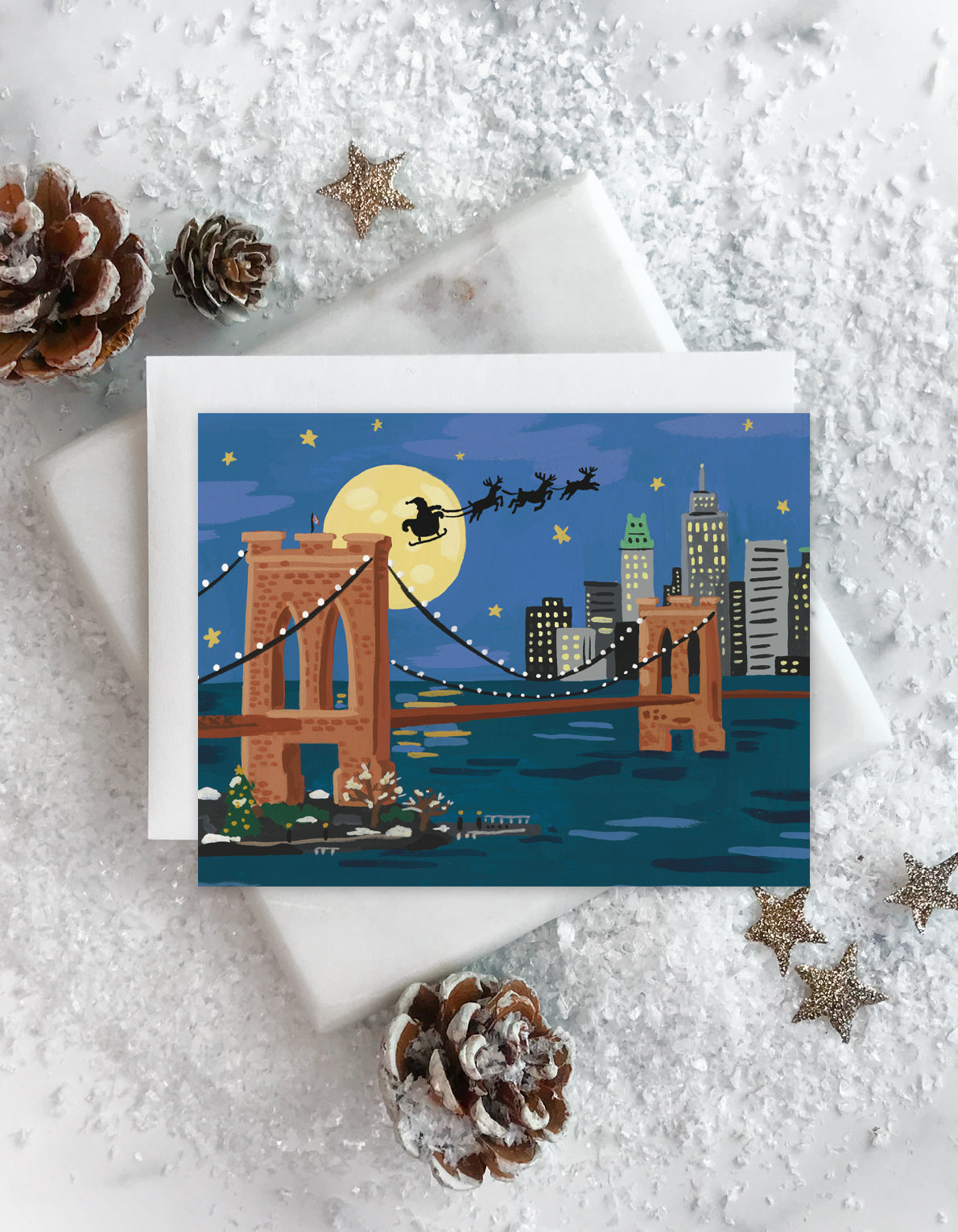 NYC Holiday - Assorted Gift Boxed / Set of 10 Cards image 5