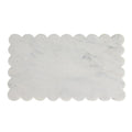 Marble CheeseBoard w Scalloped Edge image 0