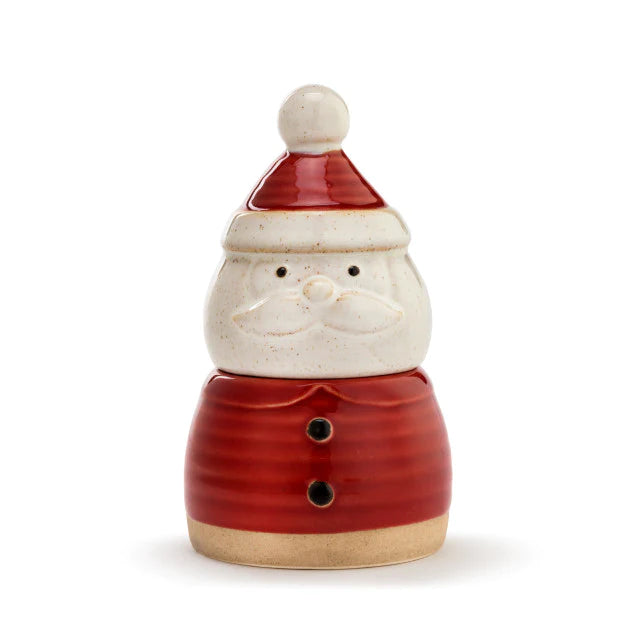 Snow Day Santa Salt and Pepper Shaker Set image 0