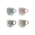 Stoneware Mug with Bow Handle image 0