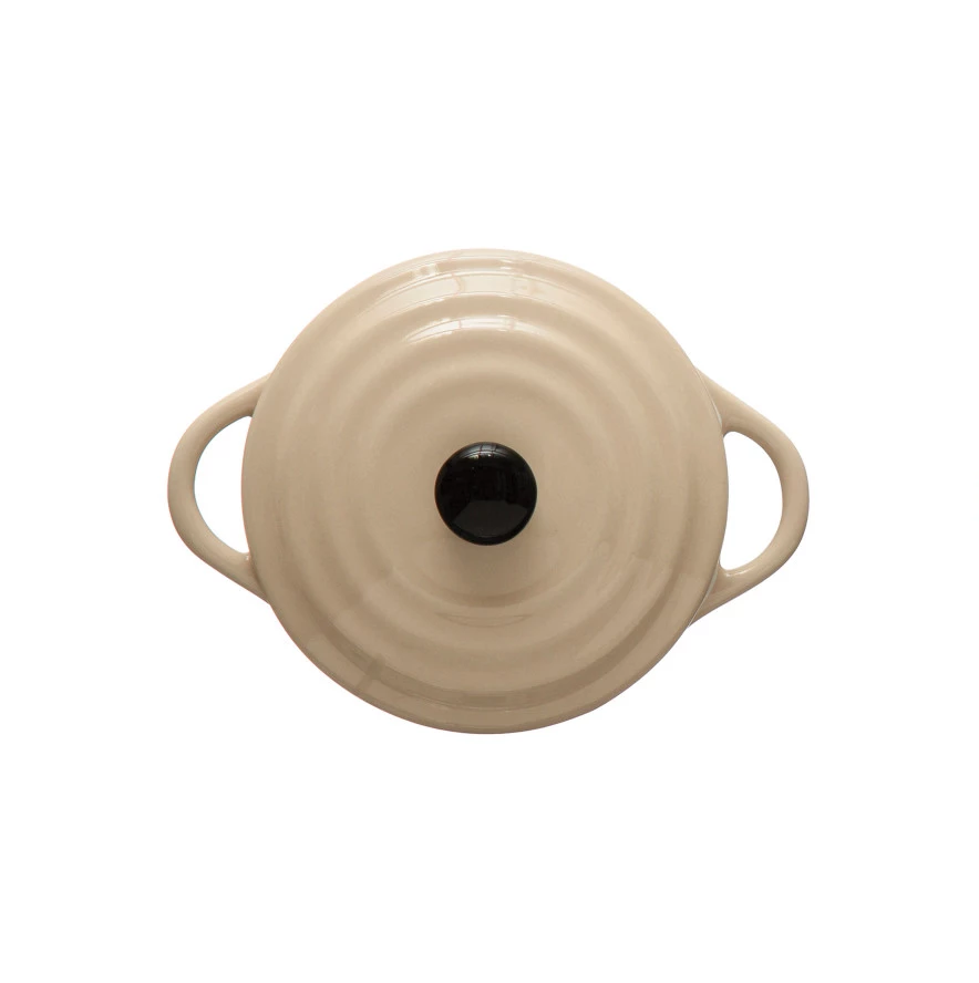 1 Cup Stoneware Mini Baker with Lid image 5