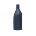 Matte Navy Ceramic Vase image 0
