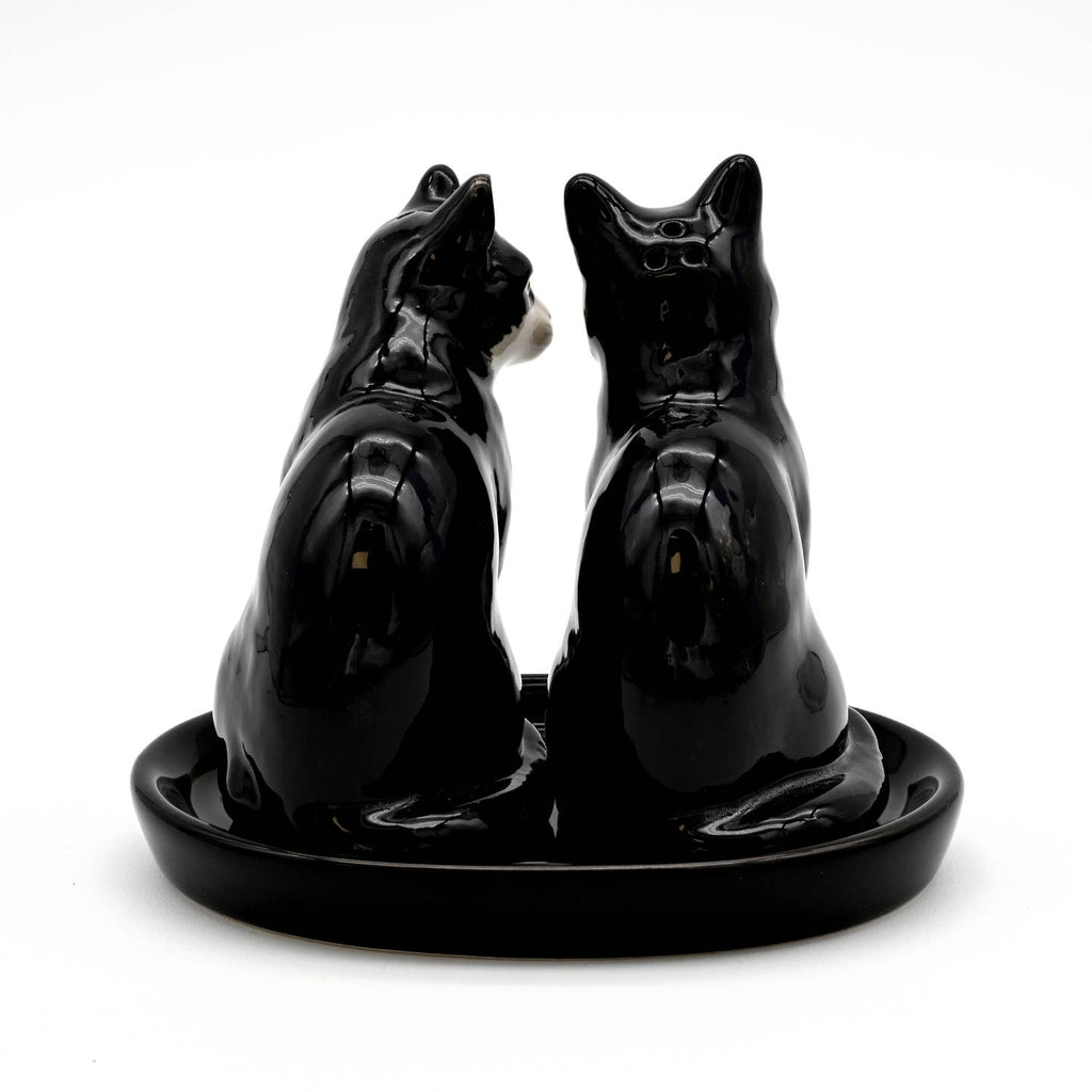 Salt and Pepper Shaker - Tuxedo Cat image 3