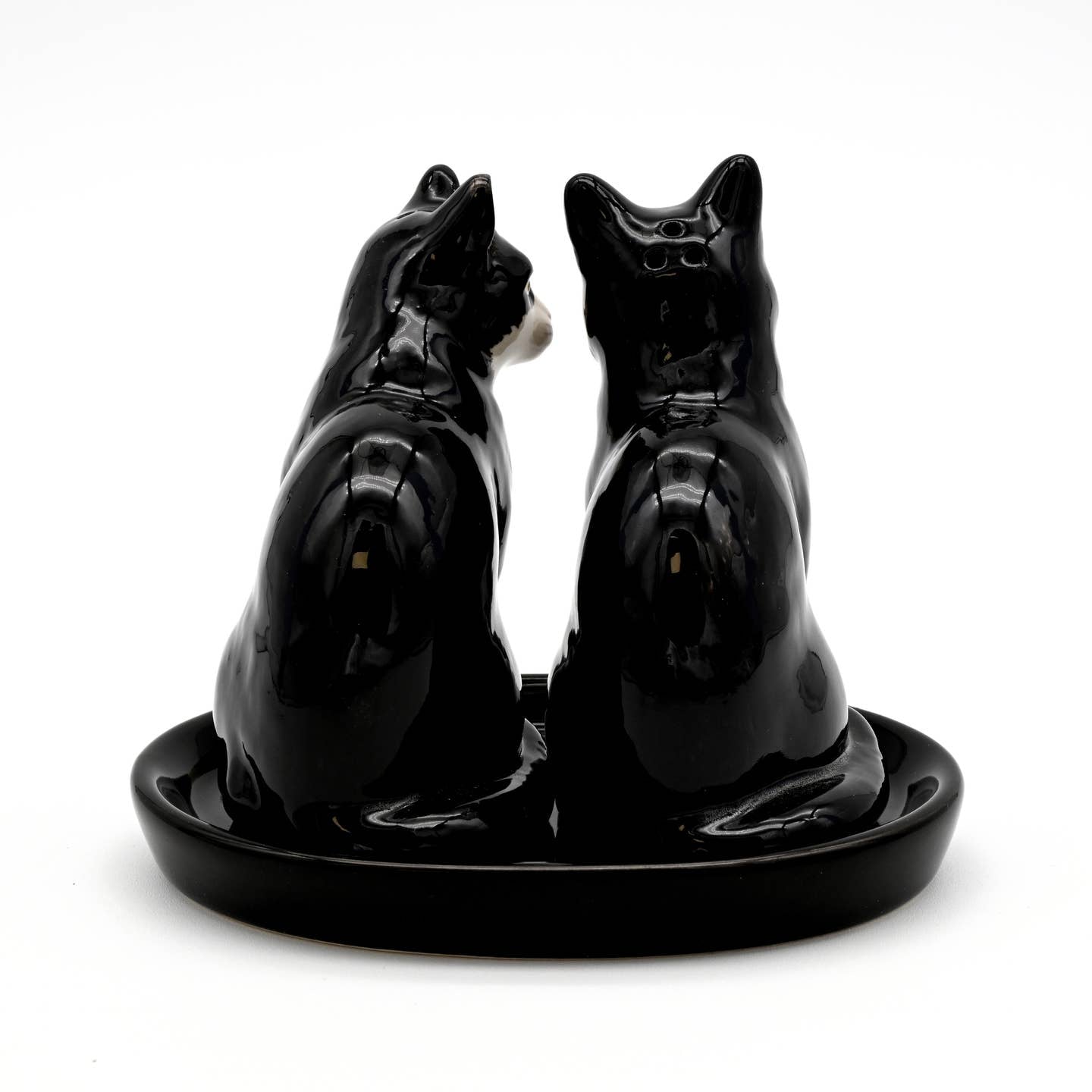 Salt and Pepper Shaker - Tuxedo Cat image 3