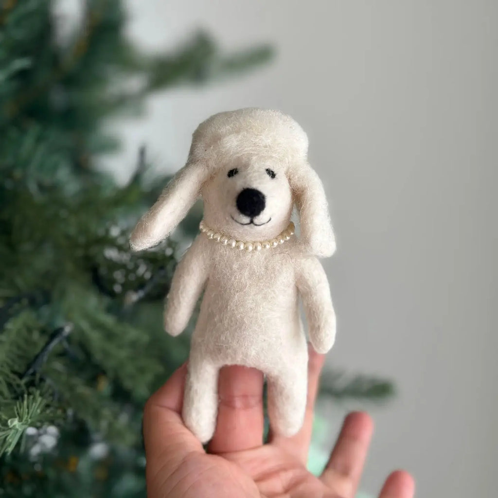 Felt Finger Puppet - Dog image 2