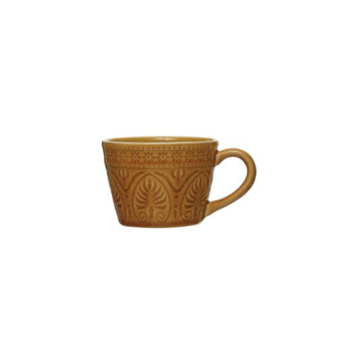 Debossed Stoneware Mug image 2