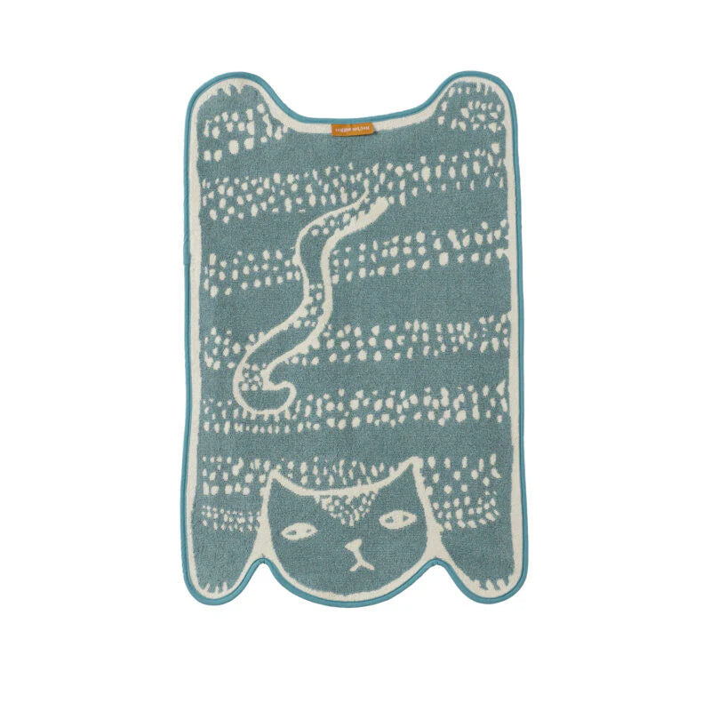Cat Bath Mat - Tourmaline image 1
