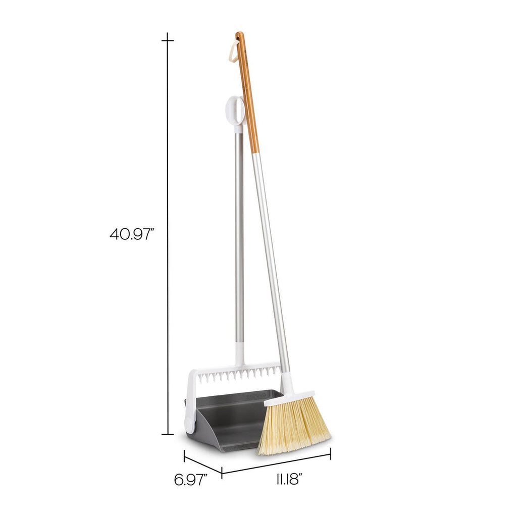 Tag Team Compact Broom and Dustpan image 1