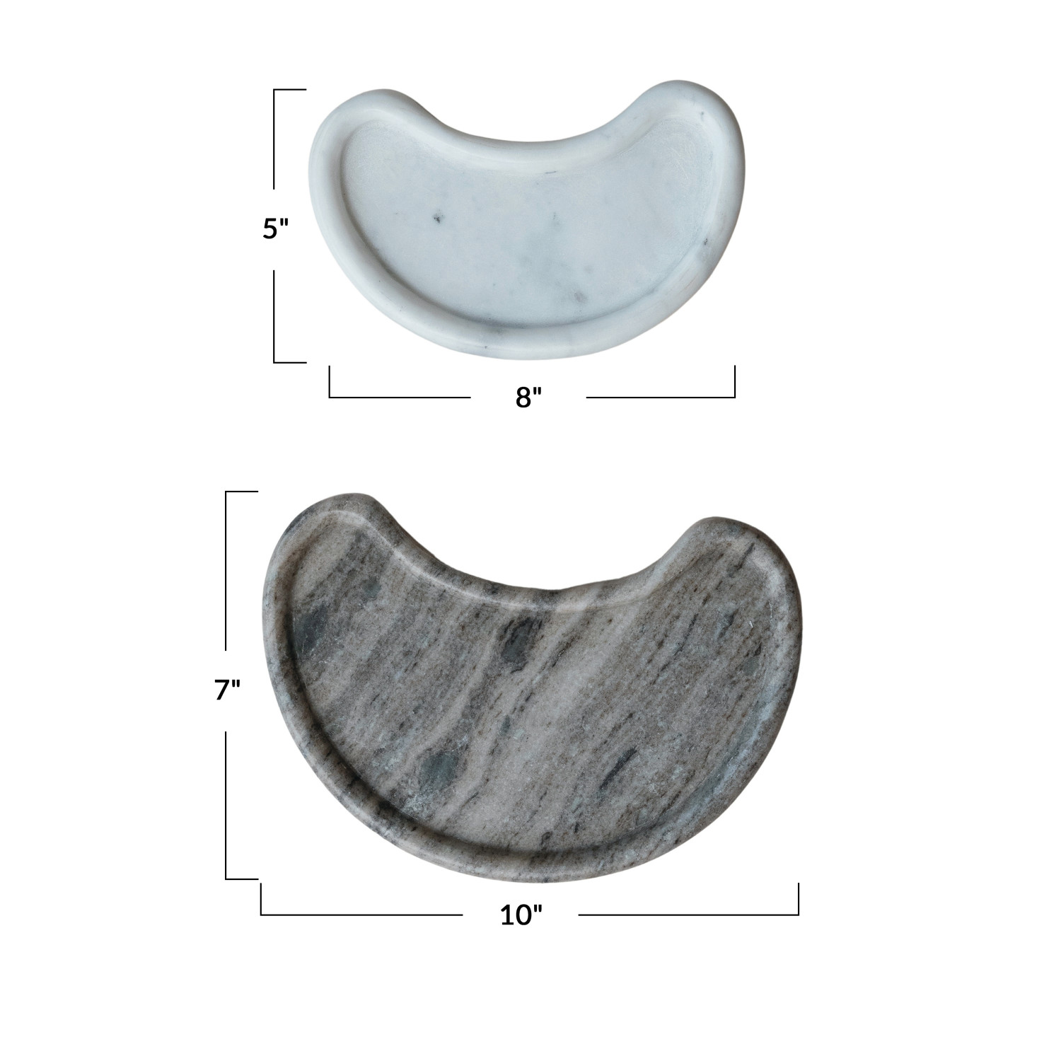 Marble Kidney Shaped Tray image 8