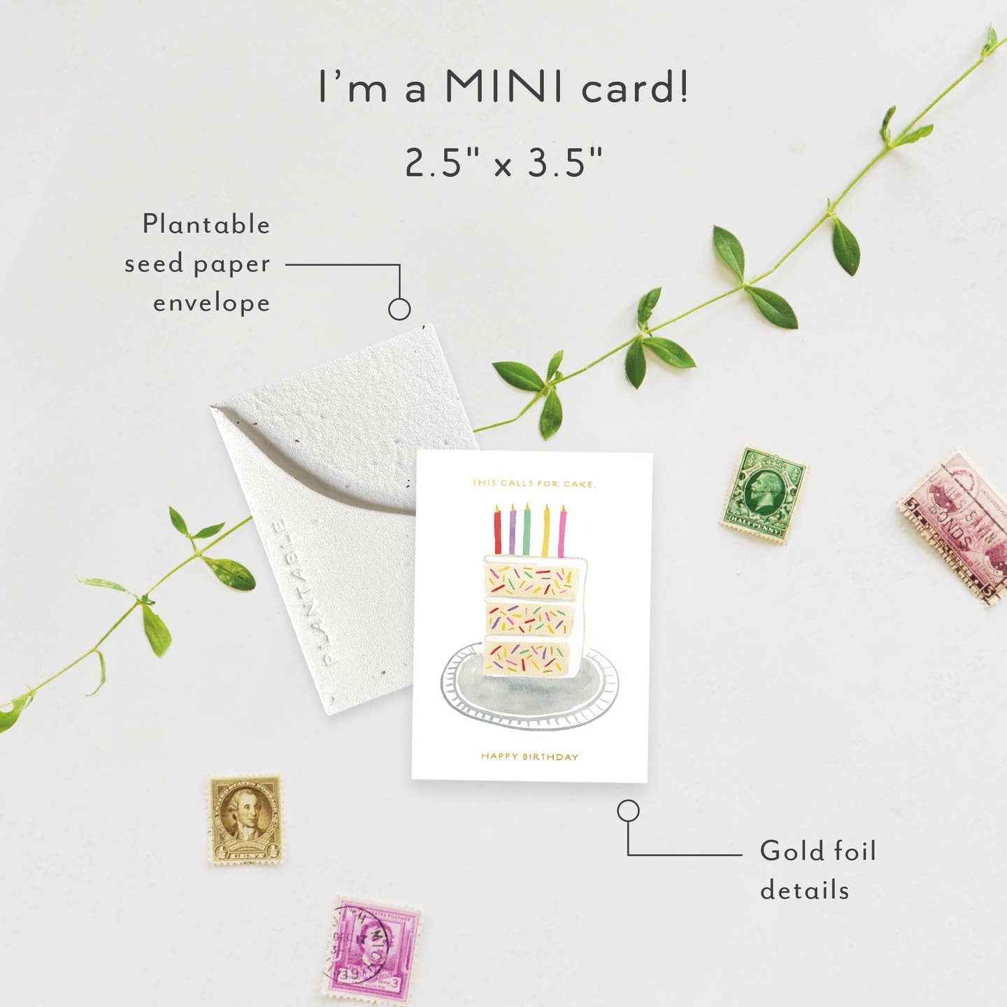 Cake Slice - Birthday Card image 3
