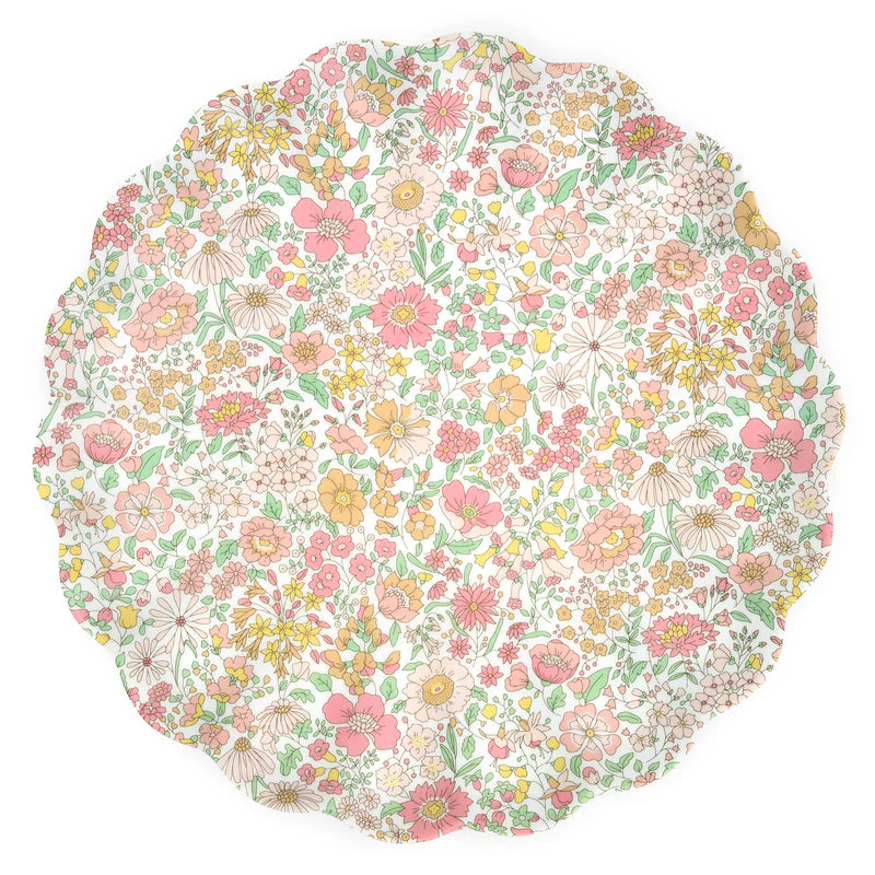 Meri Meri x Liberty Mixed Set Reusable Large Plates image 1