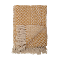 Cotton Blend Knit Throw with Fringe image 0