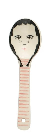 Hand Painted Lady Face Spoon image 5