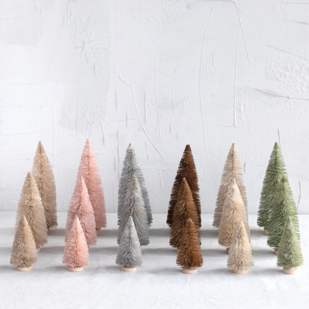 Sisal Bottle Brush Tree - 12" H image 1