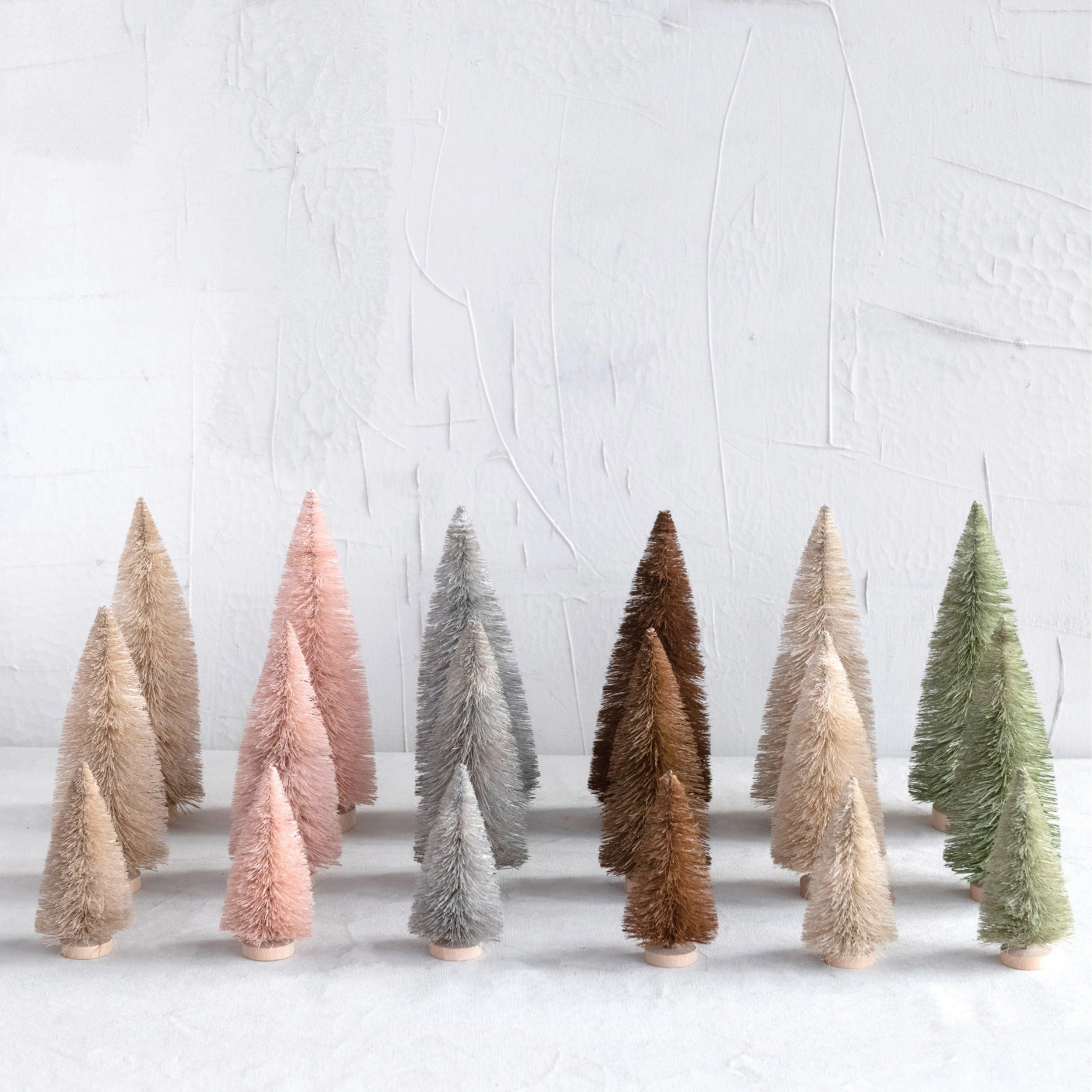 Sisal Bottle Brush Tree - 12" H image 1