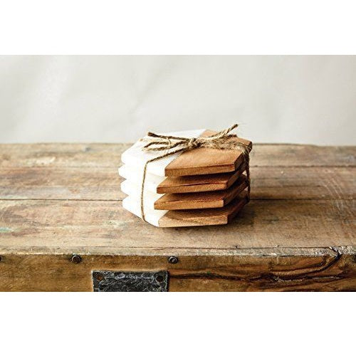 Hexagon Coasters-Set of 4 image 1