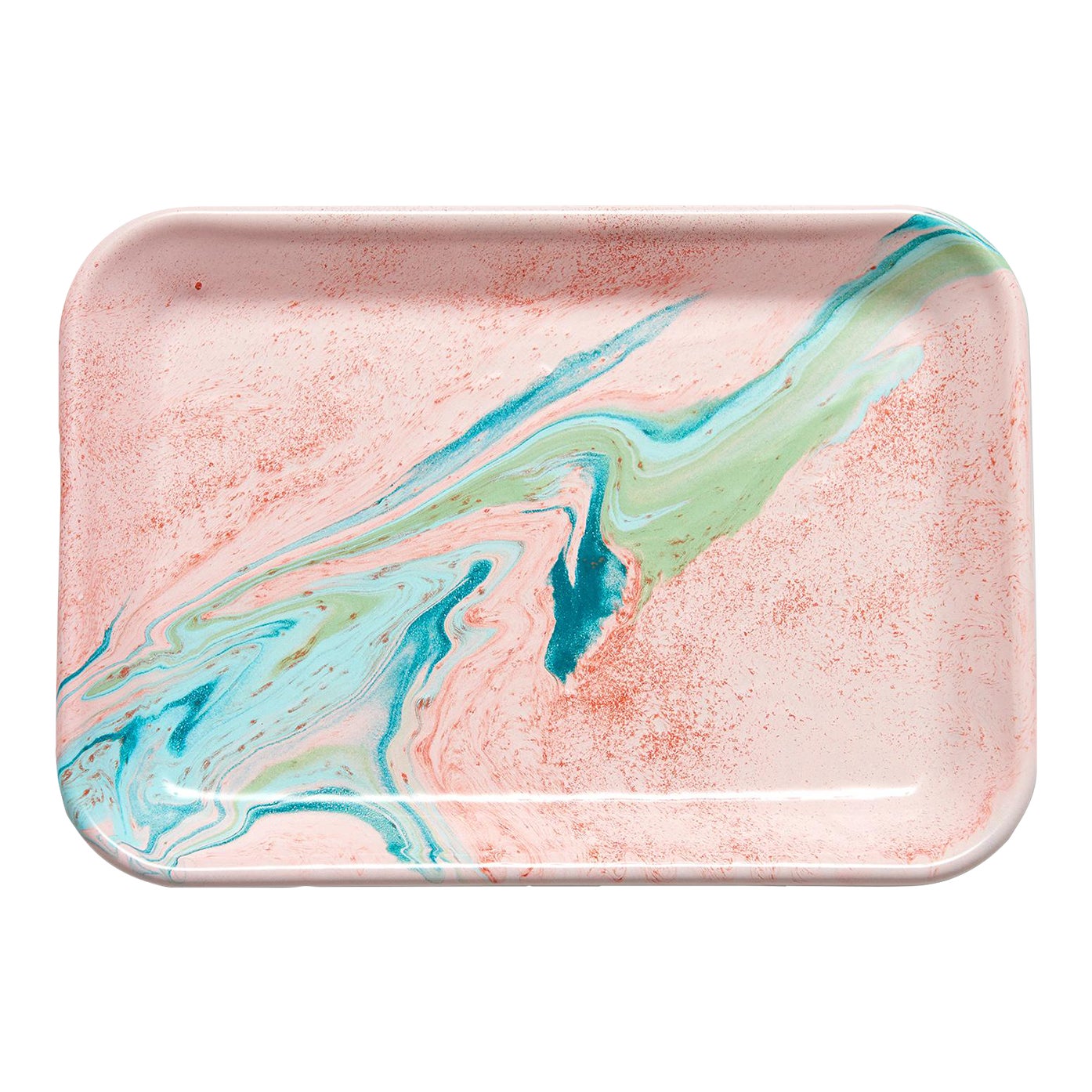 BORNN Multi Swirl Rectangle Tray image 2