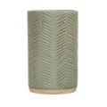 Debossed Stoneware Utensil Holder image 0