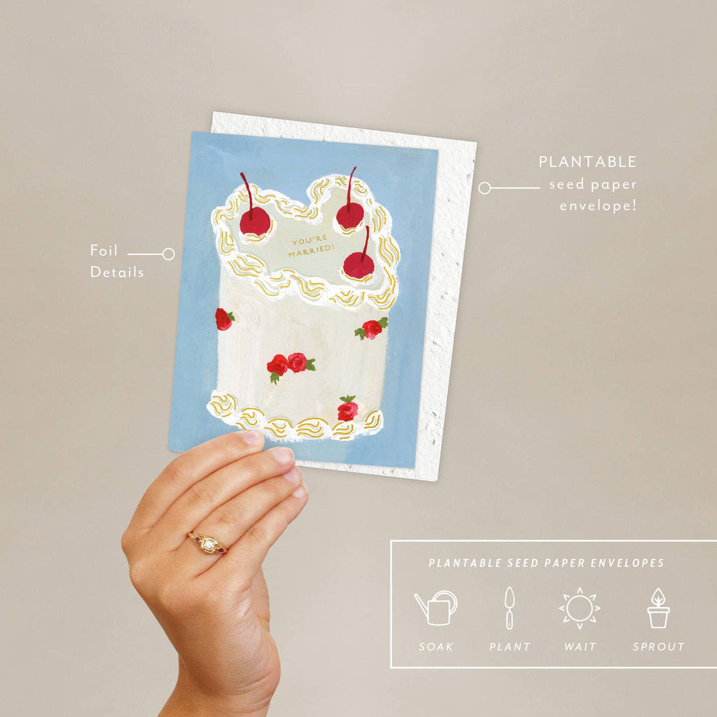 Heart Your Cake - Engagement & Wedding Card image 1