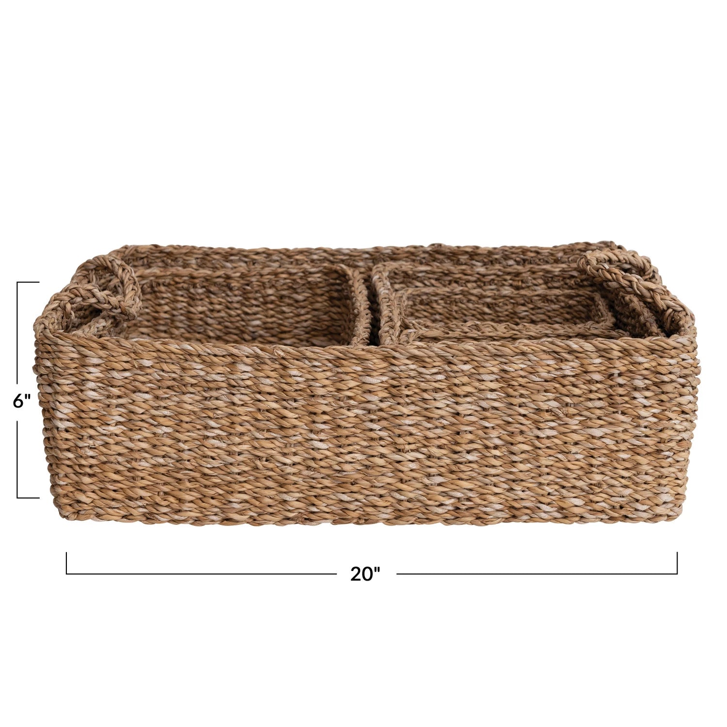 Hand-Woven Seagrass Basket image 5